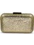 Altın Gold Dore Renk Parlak Ithal Kumaş Gece Çantası Abiye Çanta Portföy Clutch 1