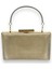 Altın Gold Renk Lazer Desenli Abiye Çanta Gece Çantası Düğün Nişan Kına Çantası Portföy Clutch 1