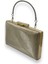 Altın Gold Renk Lazer Desenli Abiye Çanta Gece Çantası Düğün Nişan Kına Çantası Portföy Clutch 2