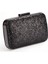 Siyah Renk Pullu Pul Payet Çanta Gece Çantası Abiye Çanta Portföy Clutch 2