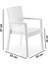 SY-2527 Royale Hasır Desenli Rattan Bahçe Koltuk Sandalye 4'lü Set 2
