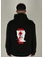 Geisha Baskılı Kapüşonlu Sweatshirt 1