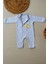 B 3-6 18-24 24-36 Ay Uçan Balonlar Nakışlı Ef Boy Fermuarlı Erkek Bebek Tulumu 1
