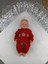 Yenidoğan Kumru Soft Cotton Taç Nakışlı Trilüks Kundak Bebek Battaniyesi 4