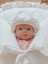 Yenidoğan Ultralüks Fermuarlı ve Cepli Lucky Baby Nakışlı Bebek Battaniyesi Kundak 4