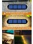 4ADET Solar Premium Kalite 30LEDLI Dekoratif Zemin Bahçe Aydınlatma Güneş Enerjili 9