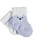 Happy Bear 2'li Çorap Lila 1