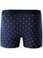Erkek Lacivert Çapa Desenli Tekli Boxer A51Y9501 3