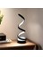 , Çok Şık Spiral Masa Lambası, LED Bar Masa Lambası, USB ile Çalışan Beyaz Renkli Lamba 3