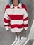 Üç Iplik Parçalı Yakalı Sweatshirt 1