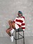 Üç Iplik Parçalı Yakalı Sweatshirt 4