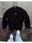 Oversize Üç Iplik Bisiklet Yaka Baskılı Sweatshirt 4