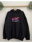 Baskılı Üç Iplik Kapüşonlu Oversize Sweatshirt 3