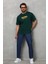 Basic Bisiklet Yaka Oversize Tshirt 1