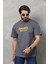 Basic Bisiklet Yaka Oversize Tshirt 1