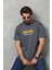 Basic Bisiklet Yaka Oversize Tshirt 4