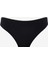 Siyah Kadın Dokulu Klasik Bikini Alt Luna 1