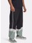6001680-001 Ua M's 96 Terrace Pant Lastikli Bel Loose Fit Siyah Erkek Eşofman Altı 1