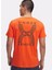 1389823-847 Ua Run 96 Shortsleeve Kırmızı Yuvarlak Yaka Fitted Baskılı Erkek T-Shirt 1