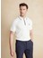 Polo Yaka Kırık Beyaz Erkek T-Shirt BBSS25MTS016 2