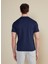 Bisiklet Yaka Lacivert Erkek T-Shirt BBSS25MTS011 5
