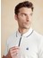 Polo Yaka Kırık Beyaz Erkek T-Shirt BBSS25MTS016 4