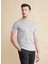 Bisiklet Yaka Gri Erkek T-Shirt BBSS25MTS011 2