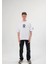 Bisiklet Yaka Baskılı Oversize Tshirt 2