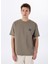 Gmg Fırenze Bisiklet Yaka Haki Erkek T-Shirt GU25MSS03016 1