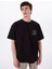 Gmg Fırenze Bisiklet Yaka Siyah Erkek T-Shirt GU25MSS03015 1
