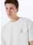 Gmg Fırenze Bisiklet Yaka Ekru Erkek T-Shirt GU25MSS03017 1