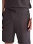 %100 Pamuk Relax Fit Twill Dokulu Cepli Şort E2590AX25SM 4