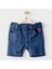 Andywawa AC25939 Casual Bebek Şort Indigo 1