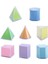 8pcs Şeffaf 3D Şekiller Şekil, Sıralayıcı Sıralama Oyuncak, Öğrenme Oyuncakları, Istifleme Oyunu Matematik Oyuncakları Çocuklar Için (Yurt Dışından) 5