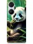Reeder S19 Pro S Edge Uyumlu Panda Yaprak Desenli Silikon Kılıf 1