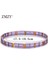 HGSL002-6 Zmzy Kare Kristal Cam Tila Boncuk Bileklik Erkek Takı Arkadaşlar Pulseras Mujer Moda Miyuki Bilezik Kadın Aksesuarları (Yurt Dışından) 1