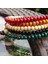 H0060 Ettyle 216 Boncuklu 6mm Doğal Renkli Sandal Ağacı Budist Meditasyon Boncuk Bileklik Sandal Ağacı Tesbih Bayan Bileklik (Yurt Dışından) 3