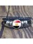 Mısır Arap Ülkeleri Bayrak Siyah Çok Katmanlı Örgülü Bileklik Suudi Arabistan Filistin Cezayir Mısır Bayrak Deri Bileklik Seyahat Hediyesi (Yurt Dışından) 1