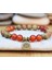 19CM Tarzı Bronz Buda Erkekler Için Meditasyon Yoga Boncuk Karneol Bilezik Seti Lotus Bilek Mala Iyileştirici Kristal Lotus Om J-Asper Bilezik Takımları (Yurt Dışından) 3