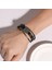 21CM Tarzı AA0556 Cuteeco Moda Deri Bileklik Erkek Vintage Motosiklet Çok Katmanlı Örgülü Warp Bilezik Route 66 Punk Takı Pulseira Masculina (Yurt Dışından) 2