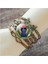 Gösteri Olarak Mısır Ankh Haç Bileklik Vintage Antik Mısır Anubis Scarab Tanrıça Retro Kahverengi Çok Katmanlı Deri Bileklik Kadın Erkek Için (Yurt Dışından) 1