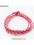 M19-21CM Stili Gül Altın Rengi Aızhcraft 17 Renk Çift Renkli Tibetli Budist Aşk Şans Bileklik ve Ayak Bilezikleri Kadın Erkek Halat Takı Himalaya Hediyesi (Yurt Dışından) 1