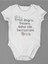 Evet Doğru Dayımı Daha Çok Seviyorum ! Yazılı Pamuklu Yumuşak Unisex Çıtçıtlı Body Zıbın 1