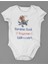 Bırakın Beni Teyzeme Gidicem ! Yazılı Pamuklu Yumuşak Unisex Çıtçıtlı Body Zıbın 1