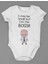 Patron Benim Yazılı Pamuklu Yumuşak Unisex Çıtçıtlı Body Zıbın 1