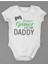Future Gamer Just Like Daddy ! Yazılı Pamuklu Yumuşak Unisex Çıtçıtlı Body Zıbın 1
