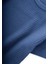 Basic Fitilli T-Shırt 1-5 Yaş İndigo Mavi 3