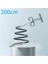 B 200CM Tarzı Boru Yılan Yayı Pimaş Temizleme Aracı Kanalizasyon Boru Açıcı Tıkanıklık Giderici Kanalizasyon Tıkanıklık Aracı Mutfak Lavabo Temizleme Kanca (Yurt Dışından) 1