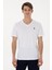 Erkek Beyaz Tişört Basic 50298043-VR013 1