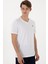 Erkek Beyaz Tişört Basic 50298043-VR013 3